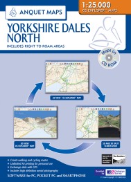 Anquet Maps 72 Yorkshire Dales North