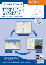 Anquet Maps 76 Teesdale and Weardale