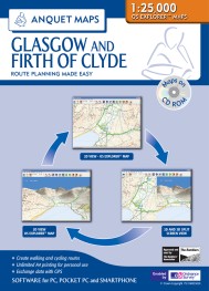 Anquet Maps 89 Glasgow and Firth of Clyde