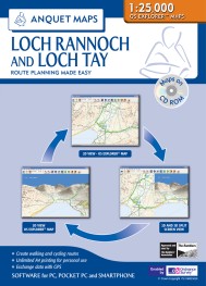 Anquet Maps 95 Loch Rannoch and Loch Tay