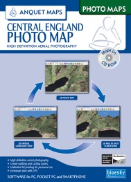Anquet Maps Central England Photo Map