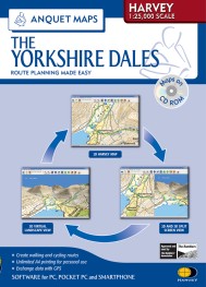 Anquet Maps The Yorkshire Dales - Harvey Maps 4501