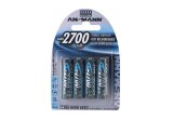 AA 2700 mAh Rechargeable Battery - FOUR PACK