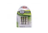 Ansmann AAA Fast Rechargeable Batteries - 800mAh