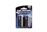 Ansmann Alkaline D Size Batteries - Pack of 2