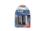 C Fast Rechargeable Batteries - 4500mAh - Pack of 2