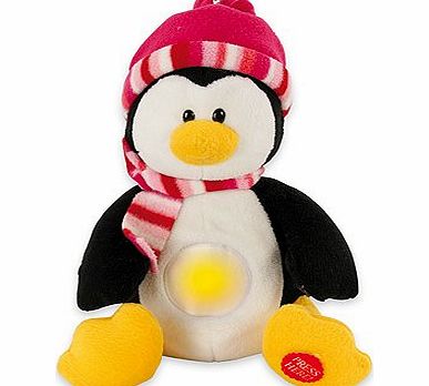 Ansmann Paula Penguin Nightlight amp; Lullaby Soft Toy