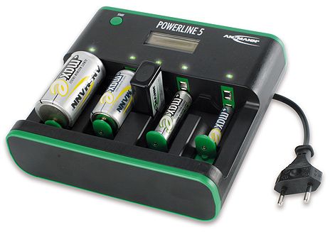 Ansmann Powerline 5 ZeroWatt Battery Charger