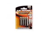 Ansmann Premium Alkaline AAA Batteries - Pack of 4