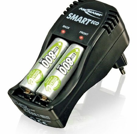 Ansmann SmartEco Set Battery Charger   4 maxE