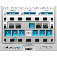 Antares AutoTune EFX Pitch Correction Software