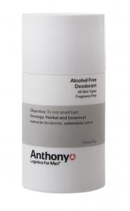 Anthony Logistics for Men Alcohol Free Deodorant