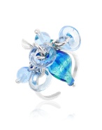 Antica Murrina Twister - Sterling Silver and Murano Glass Charm