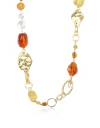 Alaska - Murano Glass Bead Chain Necklace