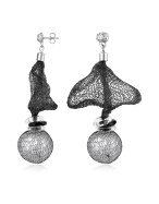 Antica Murrina Veneziana Matilde - Murano Glass Bead Fishnet Drop Earrings