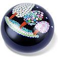 Trees - Multicolor Murano Glass Paperweight