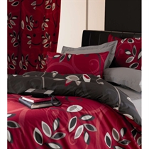 Antigua Red Quilt Cover Set Single