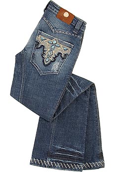 Fawcett jeans with beads