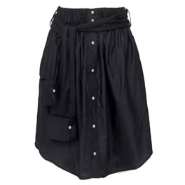Black Dont Sleeve Me This Way Skirt