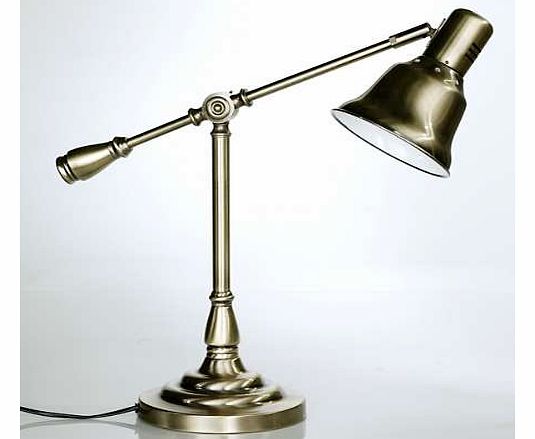 Brass Effect Table Lamp