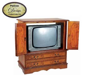 antique replica TV/video cabinet