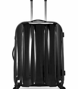 Antler Tiber Medium 4 Wheel Suitcase - Black