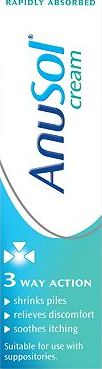 Anusol, 2041[^]10020050 Cream Haemorrhoids (Piles) treatment