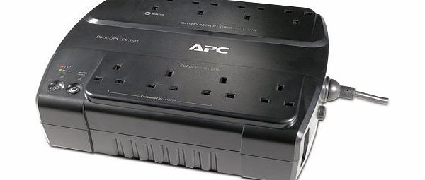 APC BE550G-UK 330 Watts /550 VA,Input 230V /Output 230V, Interface Port USB Power-Saving Back-UPS