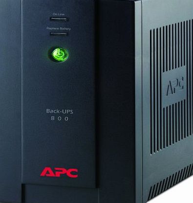 APC BX800CI Back-UPS 480 Watts /800 VA,Input 230V /Output 230V, 6 x IEC Connections