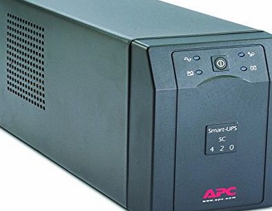 APC SC420I Smart-UPS,260 Watts /420 VA,Input 230V /Output 230V, Interface Port DB-9 RS-232