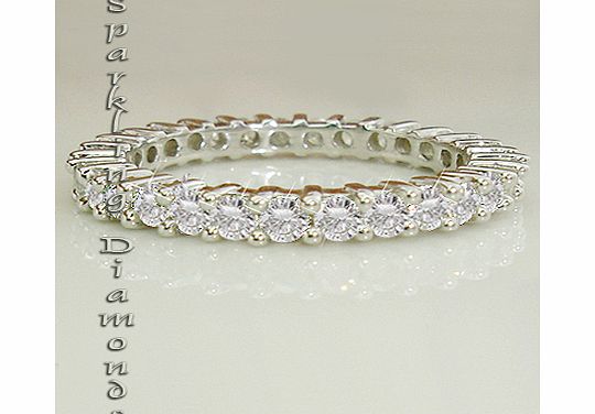 Apex Jewellers 1.00CT ROUND DIAMOND ETERNITY RING