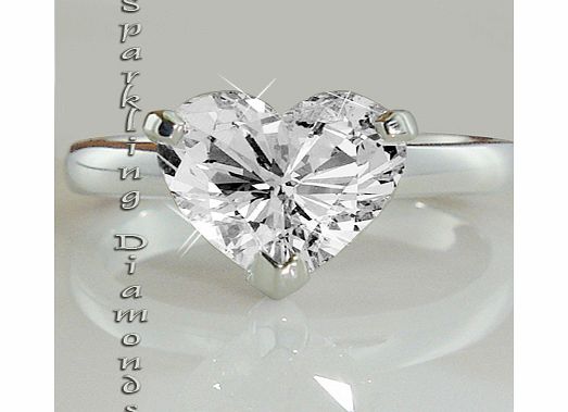 Apex Jewellers 1.04CT HEART SHAPE DIAMOND SOLITAIRE RING