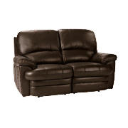 Leather Recliner Sofa, Brown