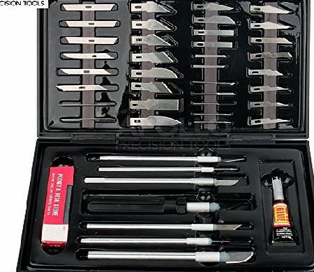 apollo precision tools Apollo 57 Piece Hobby, Modeling, Scrapbooking and Crafts Knife Set
