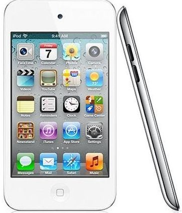  ME179BT/A iPod Touch 4 (3.5 inch) Multi-Touch Display 16GB WLAN Bluetooth Camera (White)
