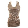 Faux Sequined Slinky Tank Top
