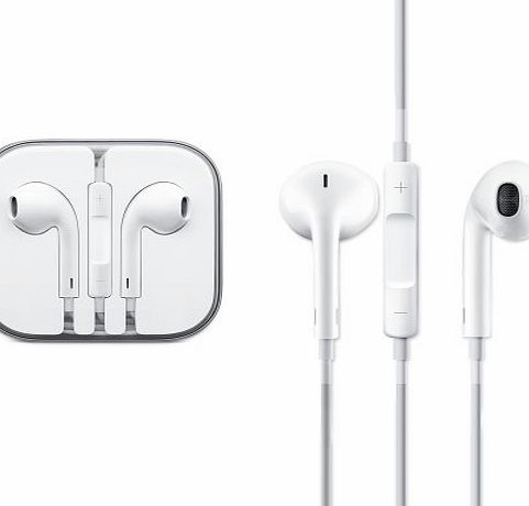 Apple GENUINE APPLE WHITE EARPODS EARPHONE IN EAR HEADPHONES FOR IPHONE IPOD IPAD