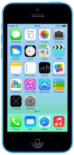iPhone 5c 16GB Blue SIM-Free Smartphone