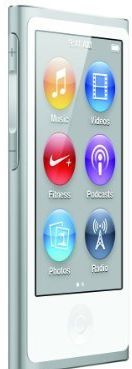 iPod nano 16GB, 7th Generation - Silver
