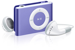 apple iPod Shuffle 1GB Purple