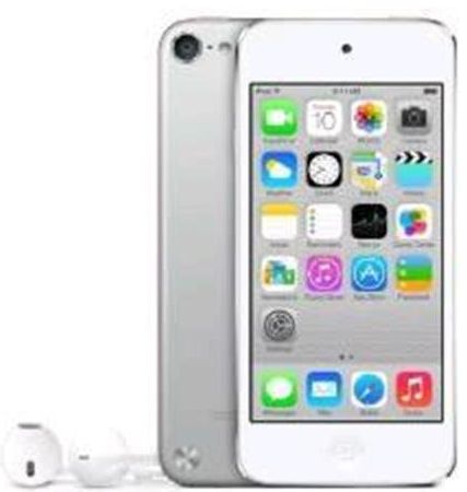 Apple iPod touch MGG52BT/A 16GB White & Silver (White)