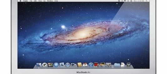 Apple MacBook Air 13-inch Laptop (Intel Dual Core i5 1.8GHz, 4 GB RAM, 256 GB SSD, HD Graphics 4000, OS X Lion) - Silver - 2012 - MD232B/A - UK Keyboard