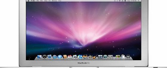 Apple MacBook Air Laptop (Intel 1.86GHz, 2 GB RAM, 120 GB, GeForce 9400M, OS) - Silver - 2009 - MC233B/A - UK Keyboard