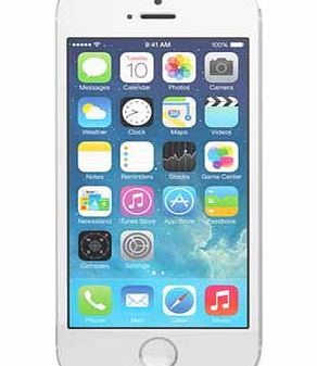 Sim Free Apple iPhone 5S 16GB - Silver