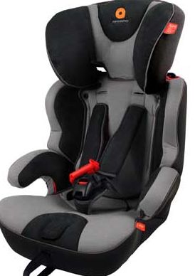 Hestia Car Seat - Group 1-2-3 - Grey/Black