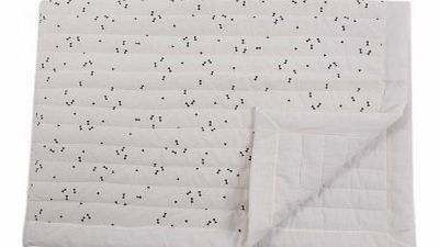 April Showers Cream cover - black pattern S,M
