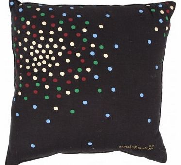 April Showers Stardust cushion - Dark grey `One size