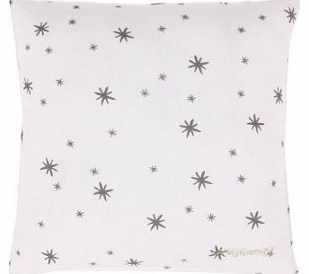 April Showers Stars cushion - white `One size