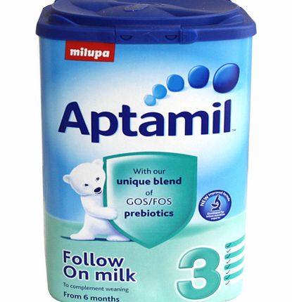 Aptamil 3 Follow On Milk (From 6 Months) 900g