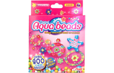 aqua Beads Art - Flowers Refill Pack
